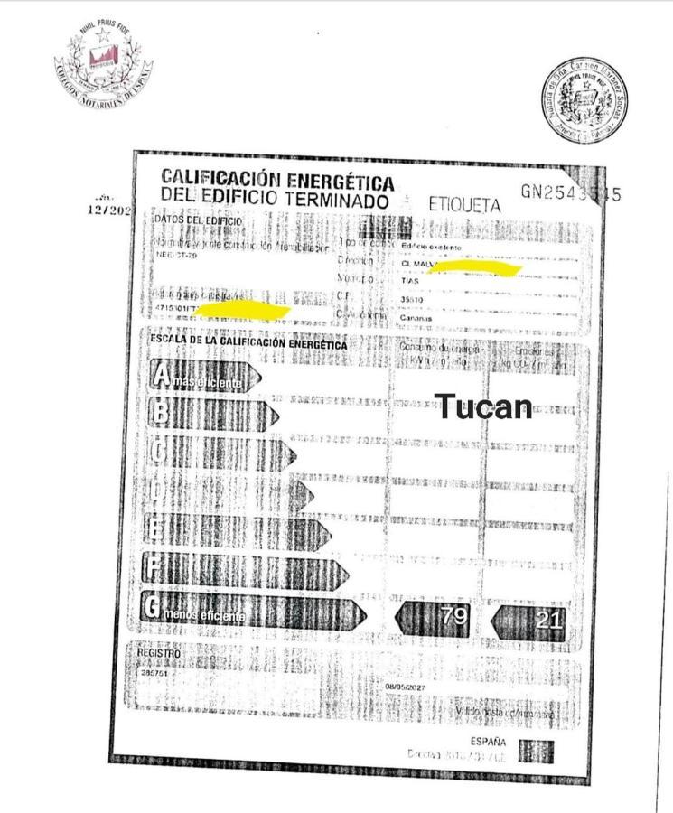 Vivienda Vacacional El Tucan Tías Exteriör bild